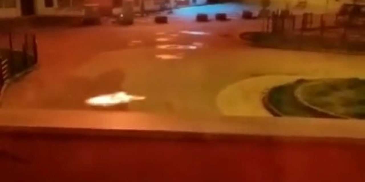 Karapınar’da Korkutan Yangın