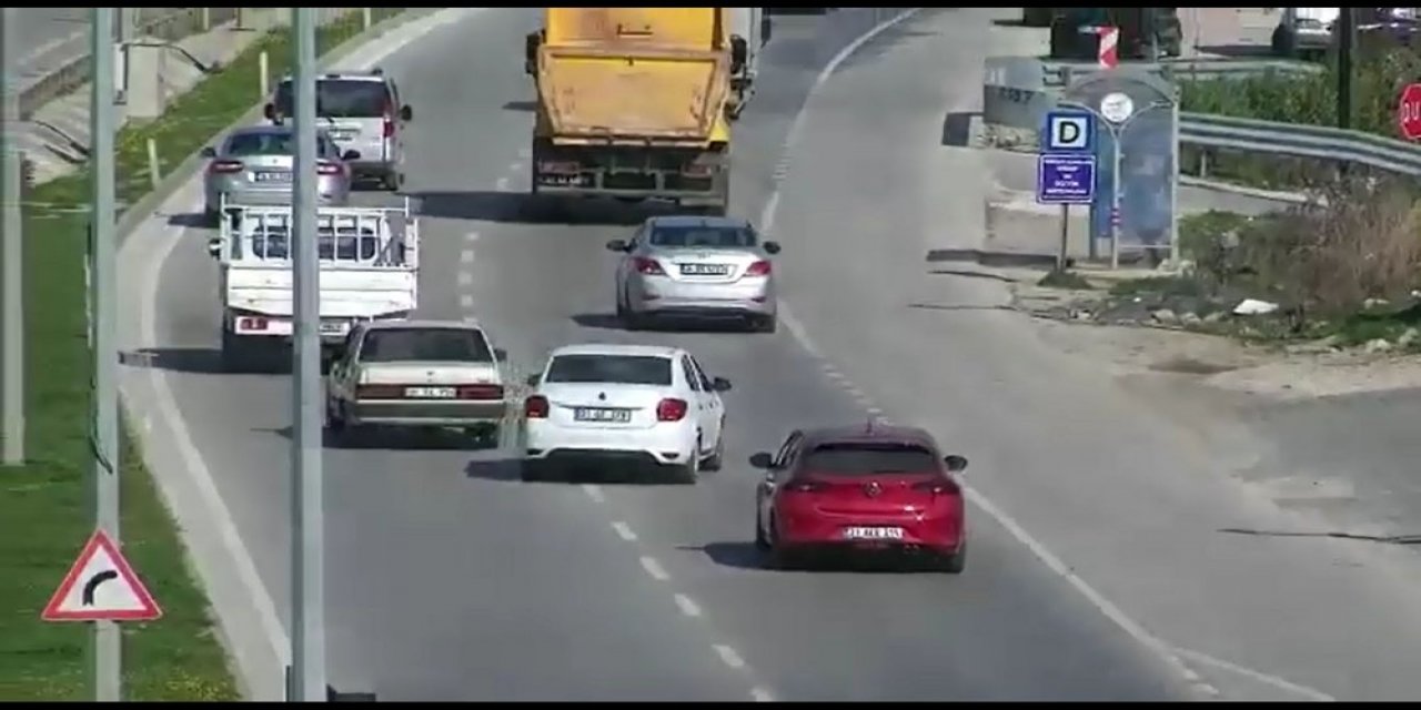 Trafikte Makas Atan Sürücü Kgys’ye Yakalandı