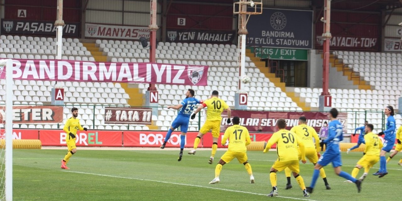 Tff 1. Lig: Rh Bandırmaspor: 2 - İ̇stanbulspor: 1