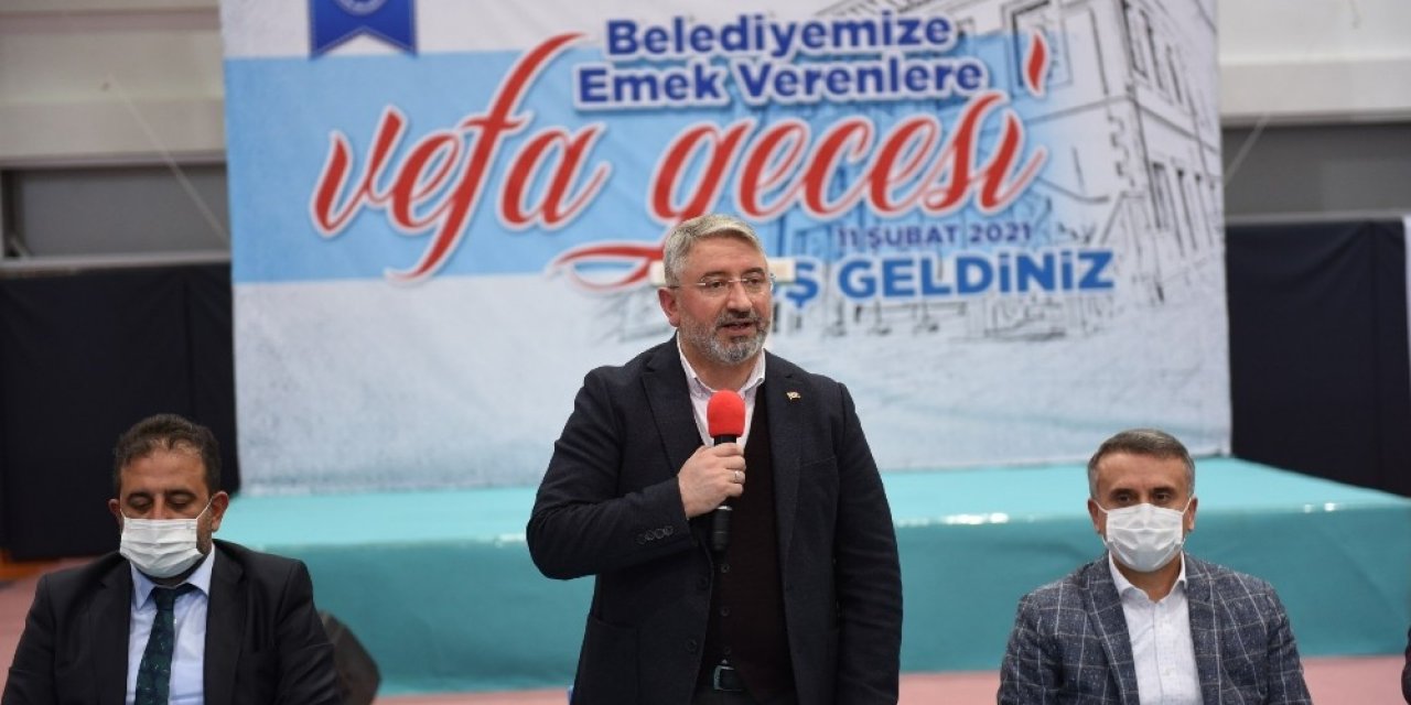Çorum Belediyesi’nden Emeklilerine Vefa Gecesi
