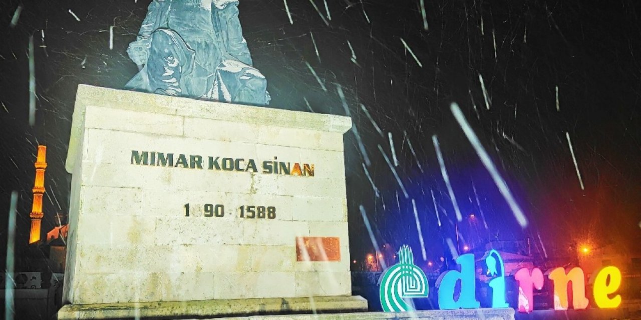 Trakya’yı Etkisi Altına Alacak Kar Yağışı Başladı