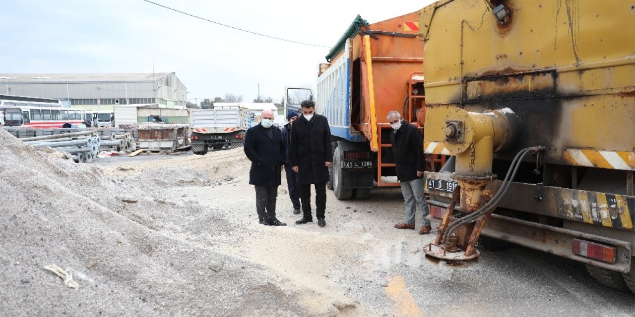 Darıca’da Kar Teyakkuzu