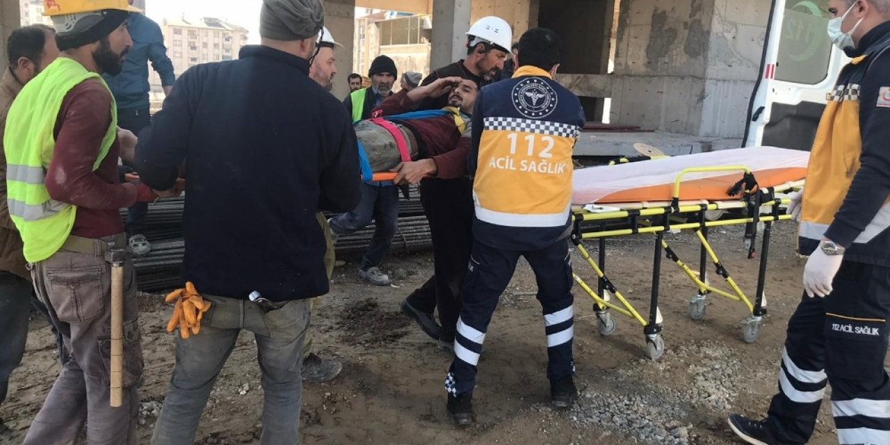 Elazığ’da İş Kazası: 1 Yaralı