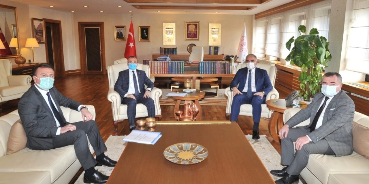 Başkan Özdemir’in Ankara Temasları