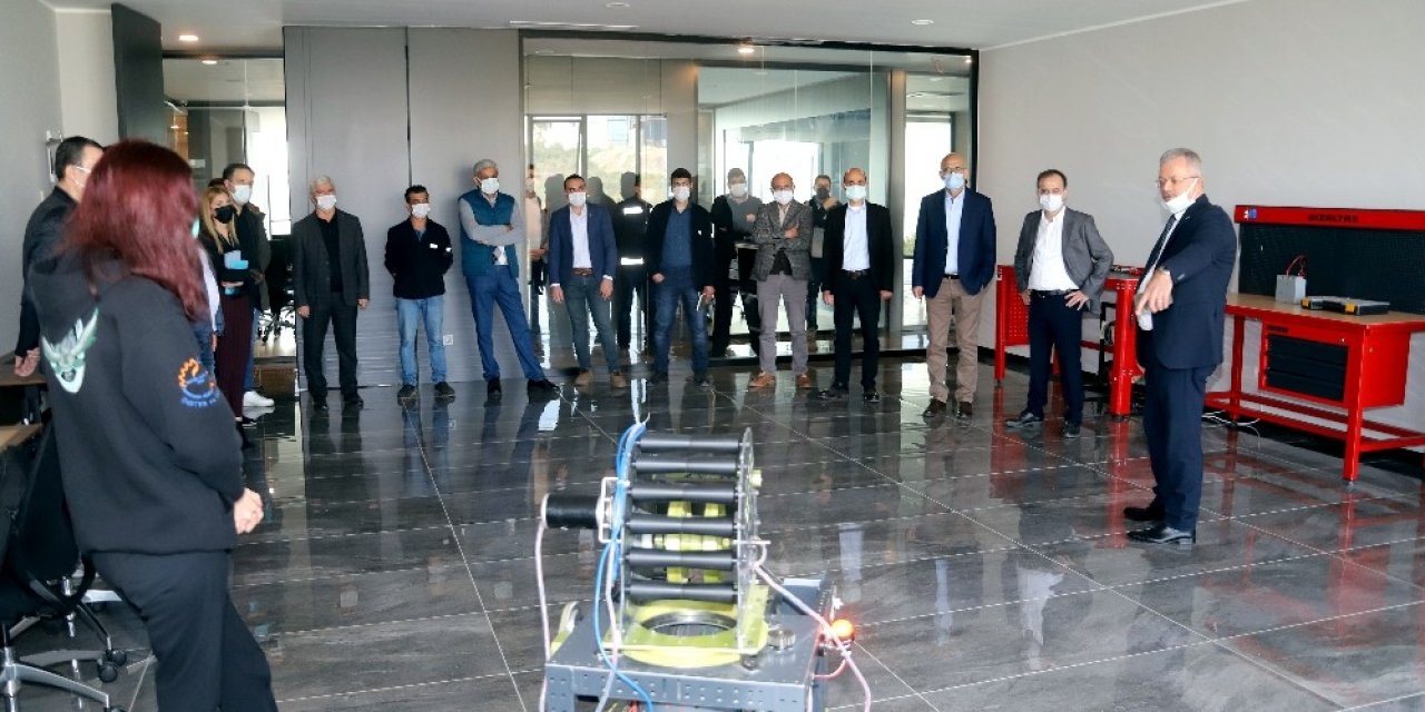 Mersinli Sanayiciler ’model Fabrika’yı İnceledi