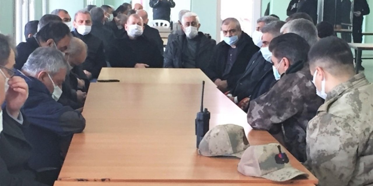 Malatya Protokolünden Şehit Ailesine Taziye Ziyareti