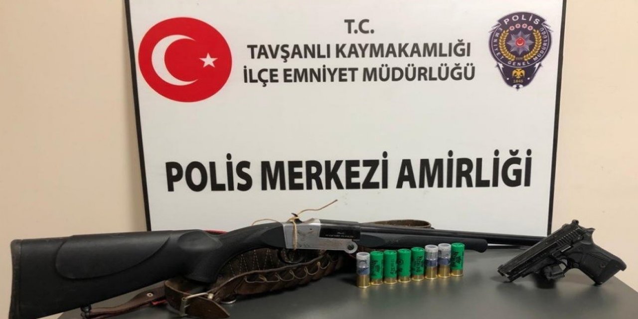 Kısıtlama Denetiminde Polise Tüfekle Yakalandı