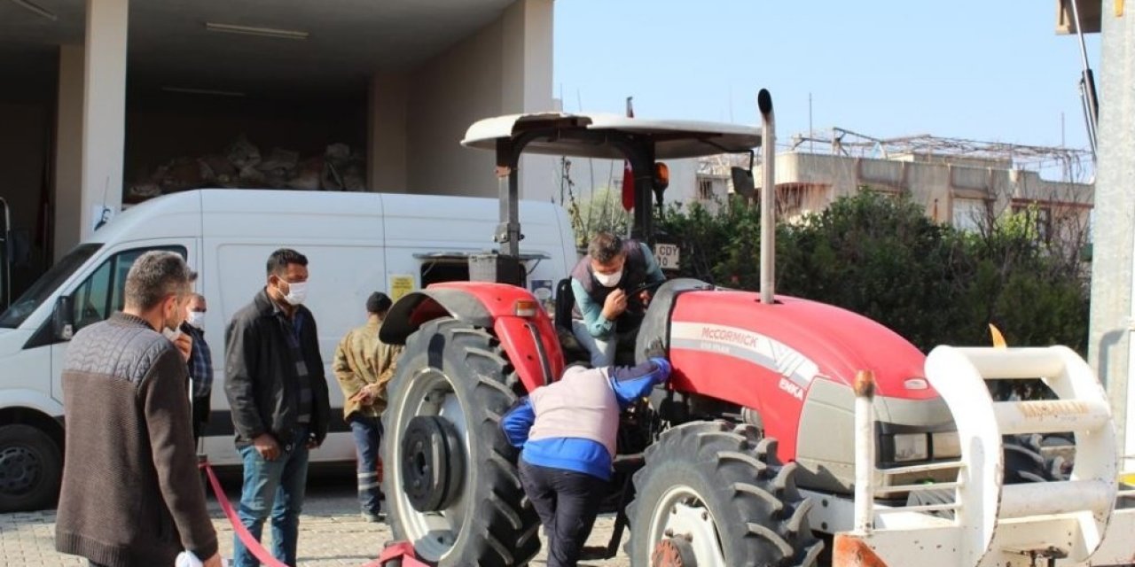 Yüreğirli Çiftçilere "traktör Muayenesi" Kolaylığı