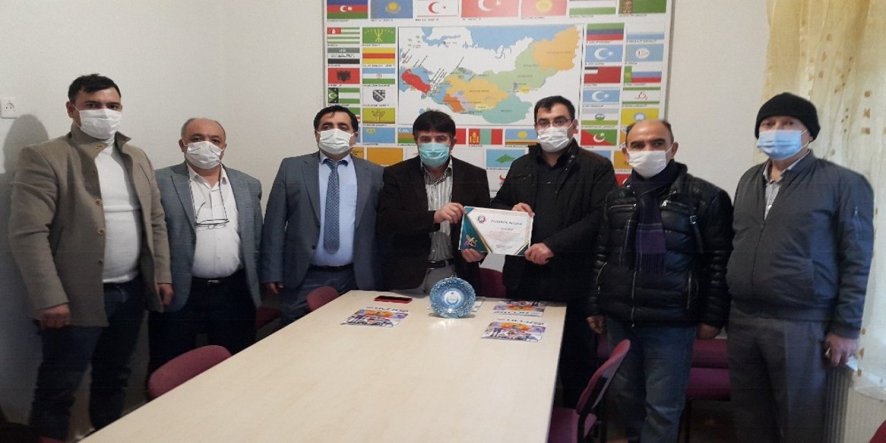 Eskişehir Kızılma Turan Derneği’ne Teşekkür Belgesi