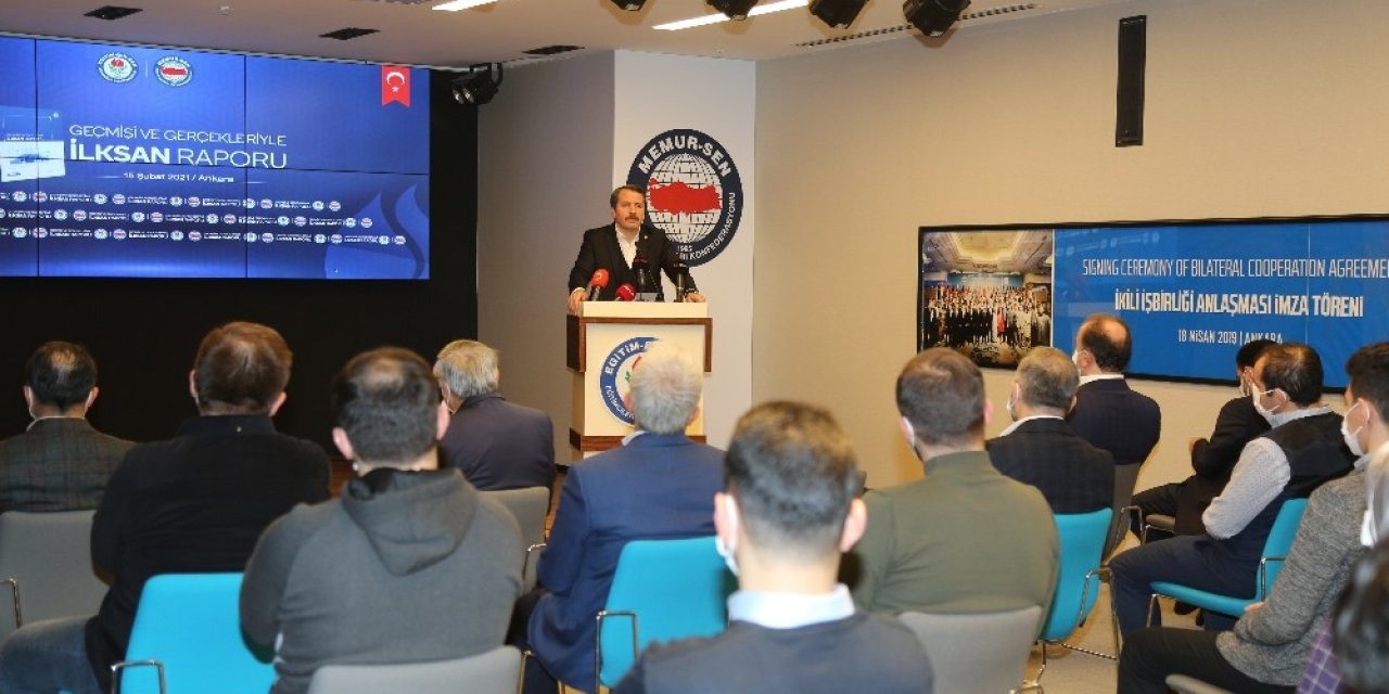 Eğitim Bir-sen İ̇lksan’a Dair Faaliyet Raporunu Açıkladı
