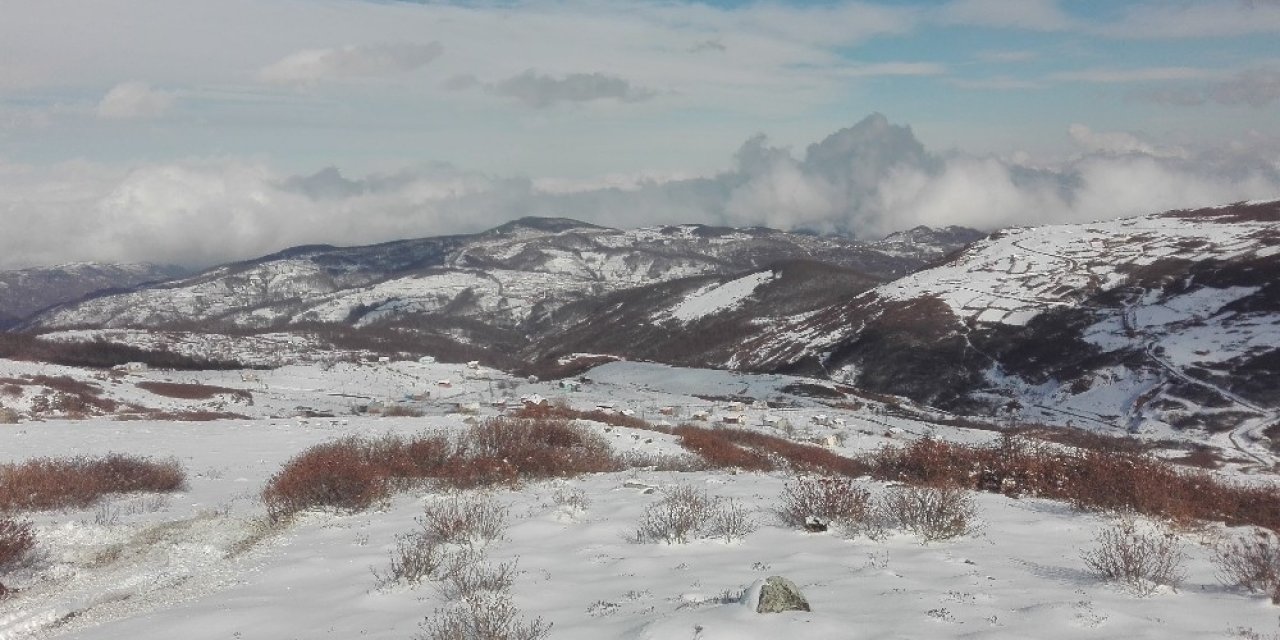 Ordu’dan Kartpostallık Kar Manzaraları