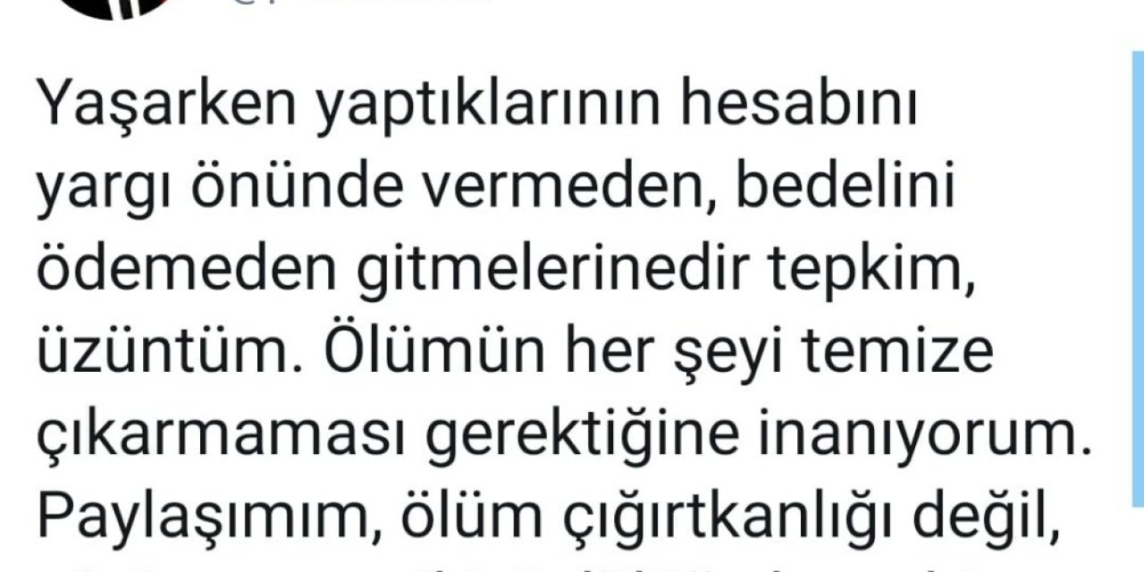 Antalya Baro Başkanı’nın ’kadir Topbaş’ Paylaşımına Ak Partili Taş’tan Tepki