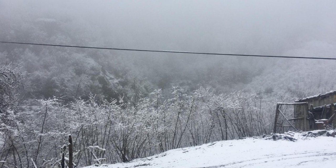 Çarşamba’da Kar Yağışı