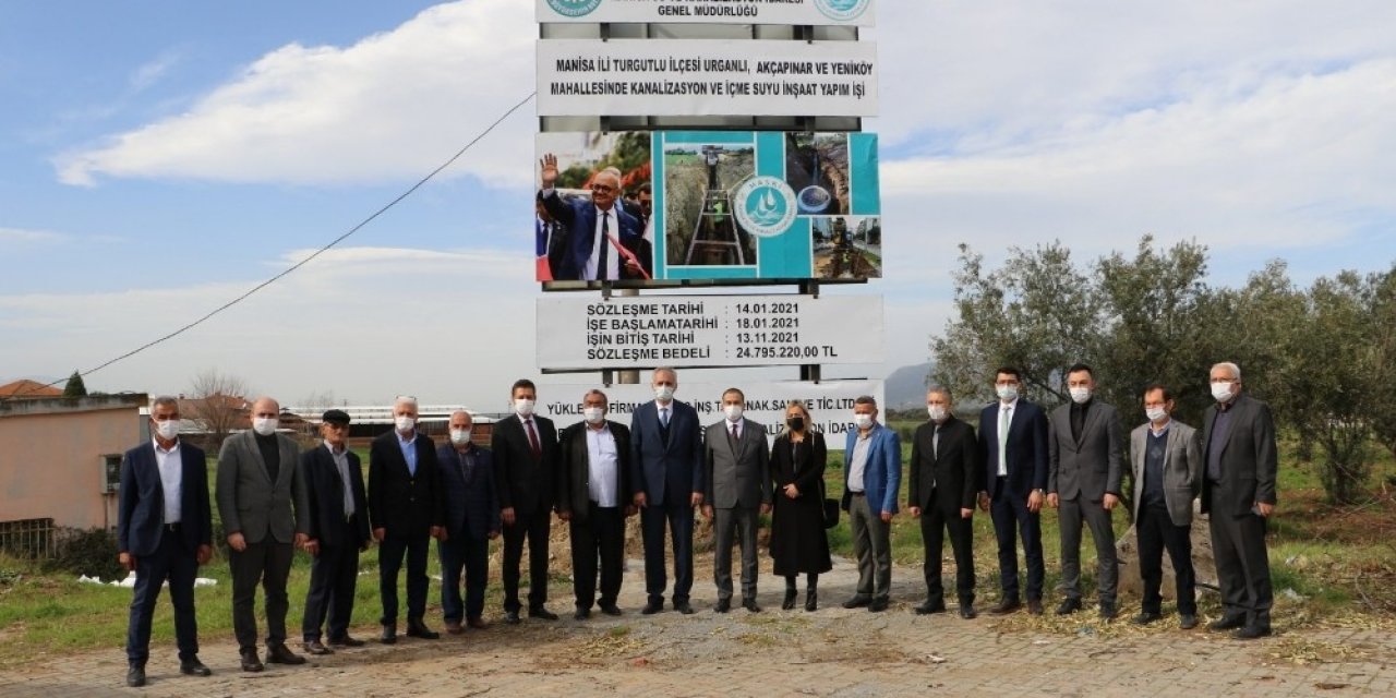 30 Milyonluk Altyapı Yatırımına İlk Kazma Vuruldu