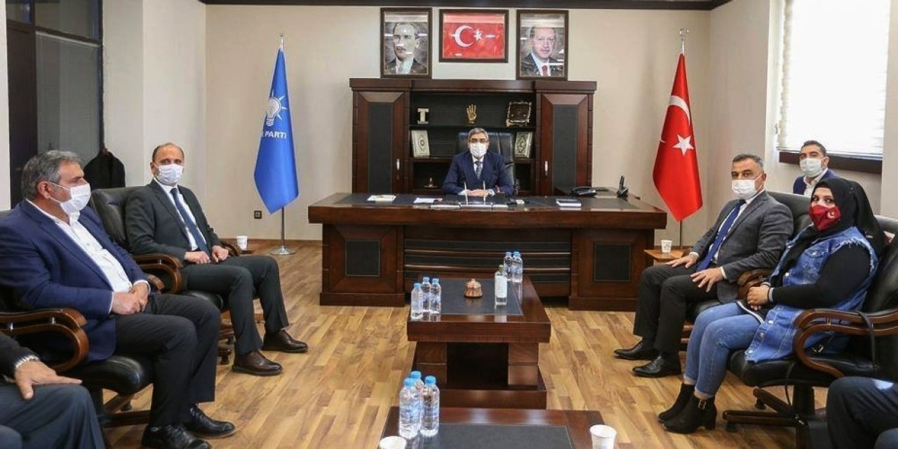 Başkan Doğru’dan Başkan Özkeçeci’ Ye Hayırlı Olsun Ziyareti