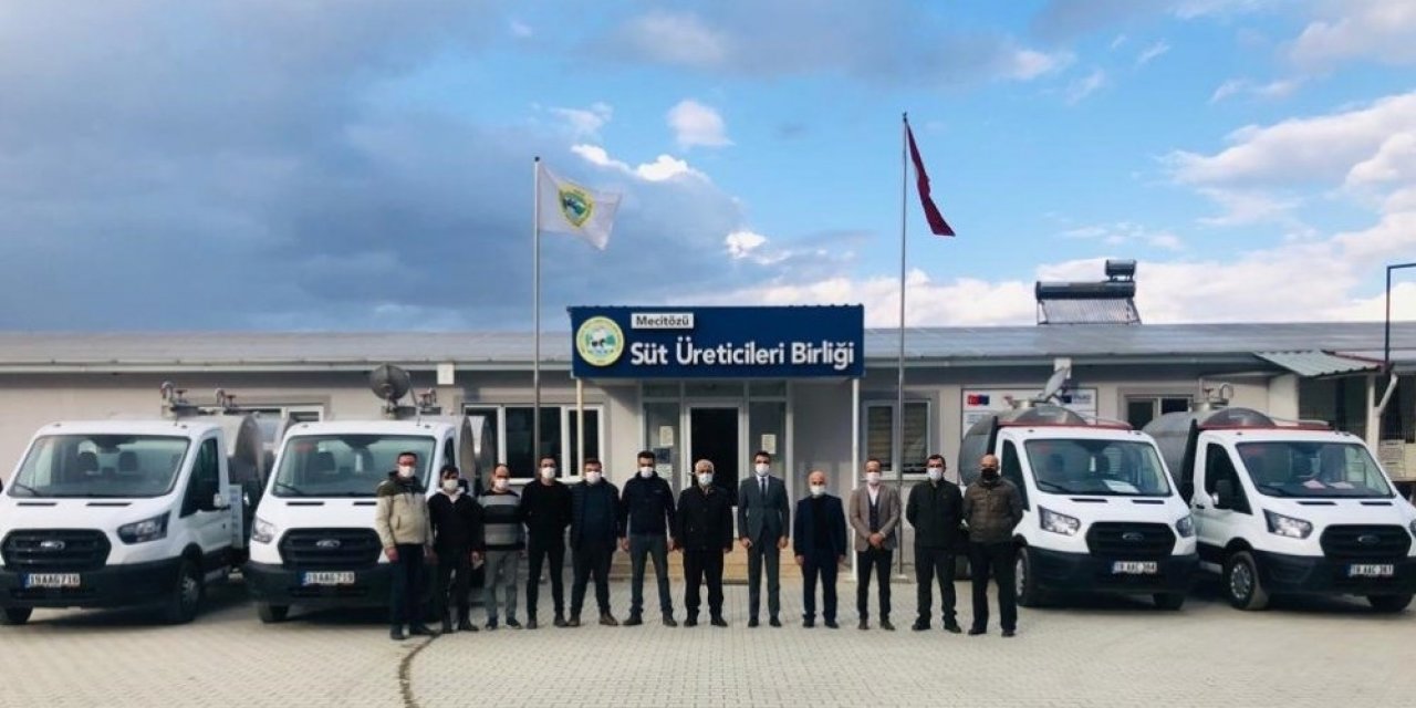 TKDK’dan Mecitözü Süt Üreticileri Birliği’ne Araç Ve Makine Ekipman Desteği