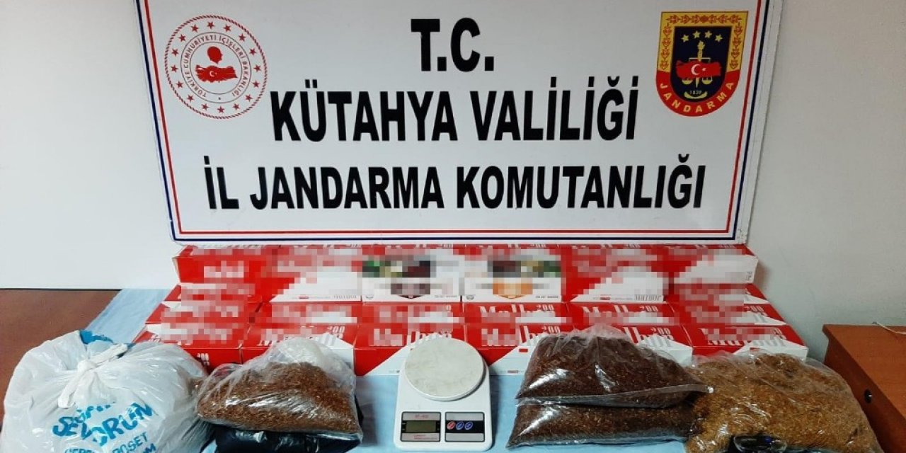 Emet’te Kaçak Sigara Operasyonu