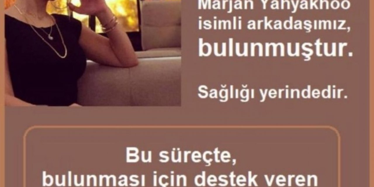 Kayıp İ̇ranlı Kadın Bulundu