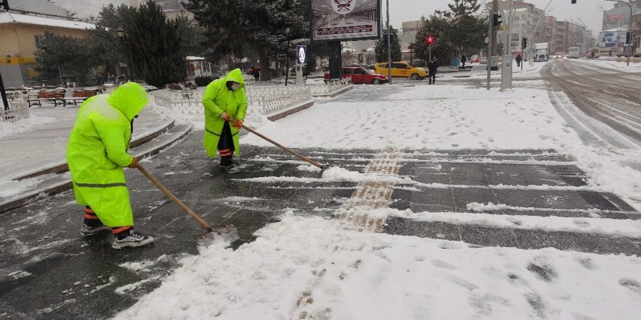 Tokat’ta Eğitime Kar Engeli