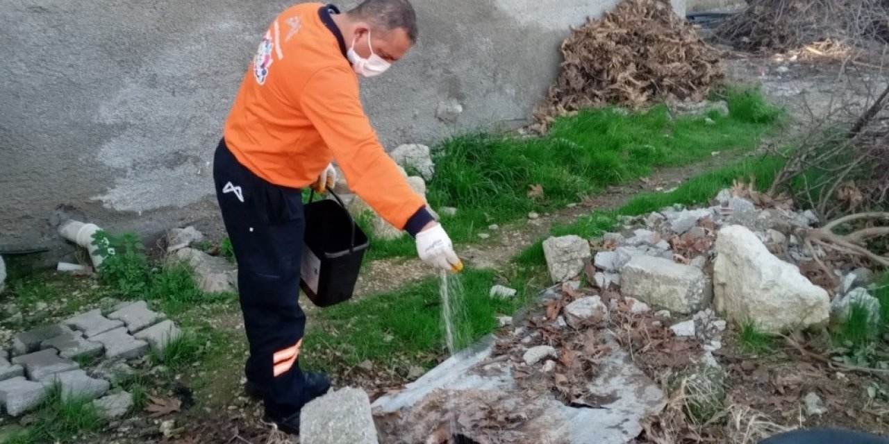 Tarsus’ta Zararlılara Karşı Kış Aylarında Da Mücadele