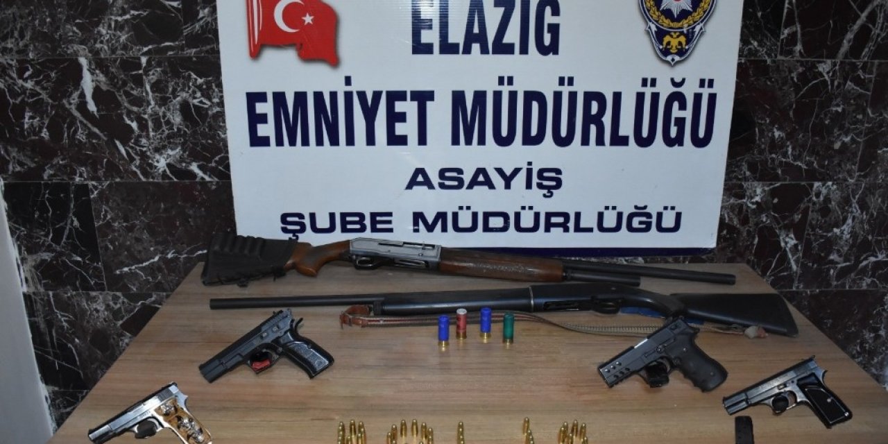 Elazığ’da Aranan 33 Şüpheli Yakalanıp, Tutuklandı