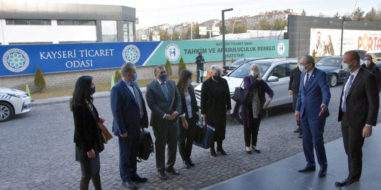 5 Ülkenin Büyükelçilerinden Kto’ya Ziyaret
