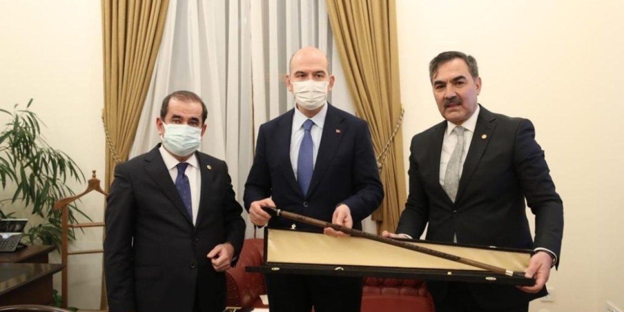 Başkan Çoban’dan Bakan Soylu’ya Ziyaret