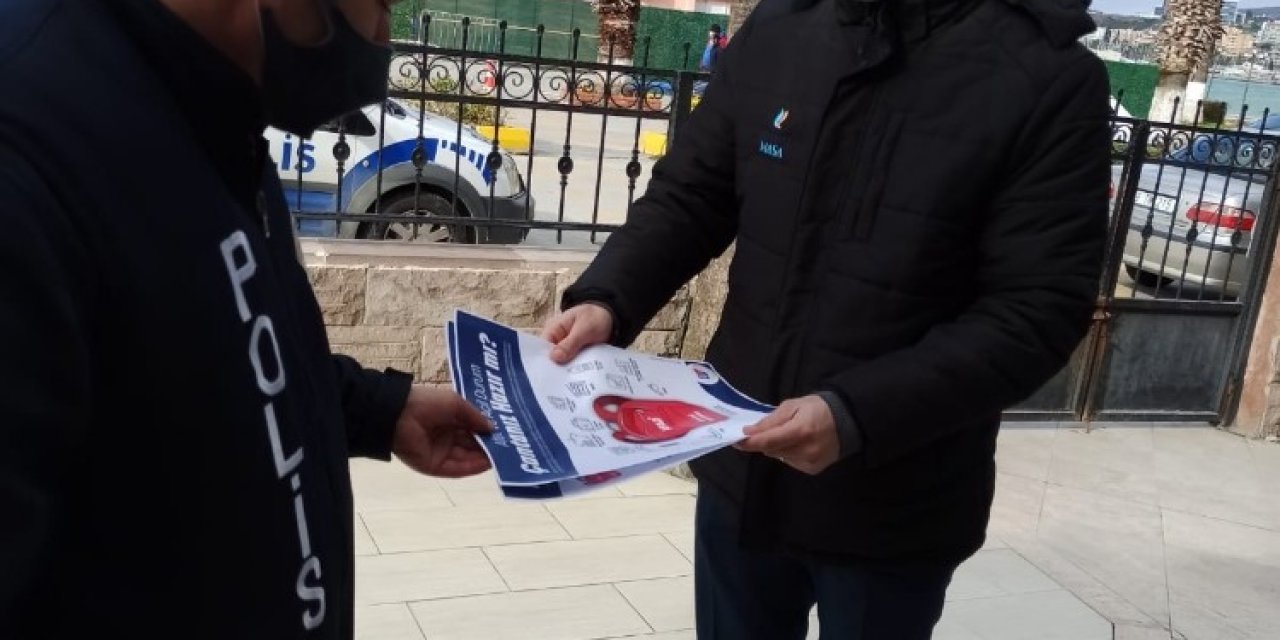 Kuşadası Belediyesi’nden Broşürlü Deprem Uyarısı