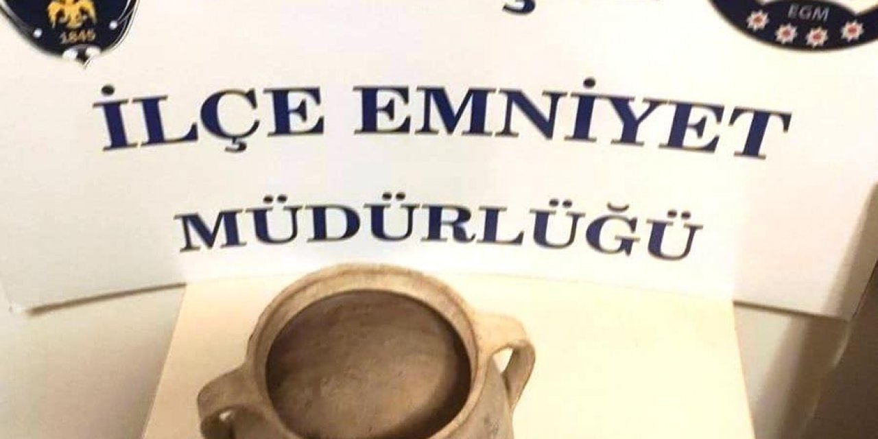 Datça’da Tarihi Eser Operasyonu