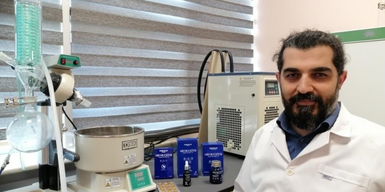 Arı Mucizesi Geliştirdi, Propolis Artık Alkolsüz Üretiliyor