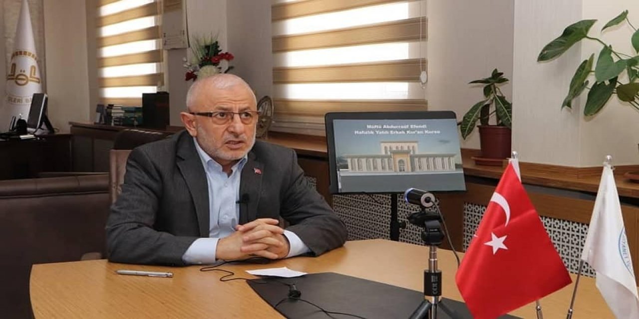 Çocuklar Camide ’çevrim İçi’ Buluştu