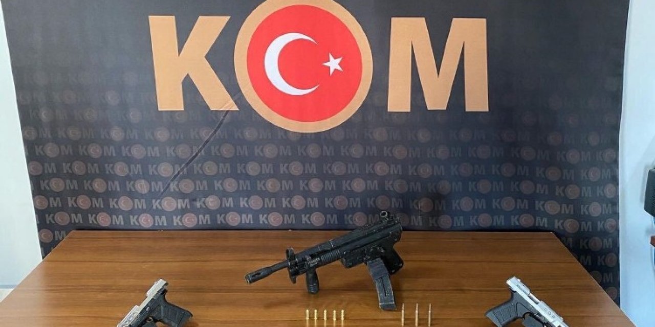 İ̇skenderun’da Kaçak Silah Operasyonu