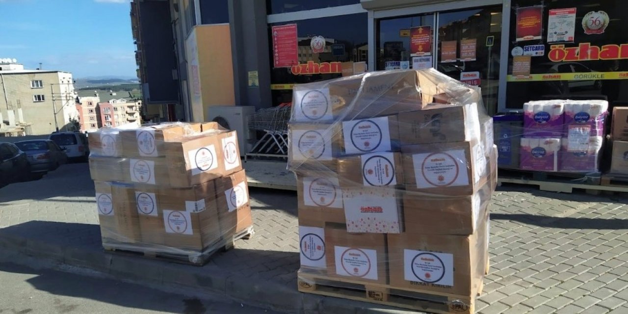 Özhan Gönüllülerinden Mavi Kapak Bağışı