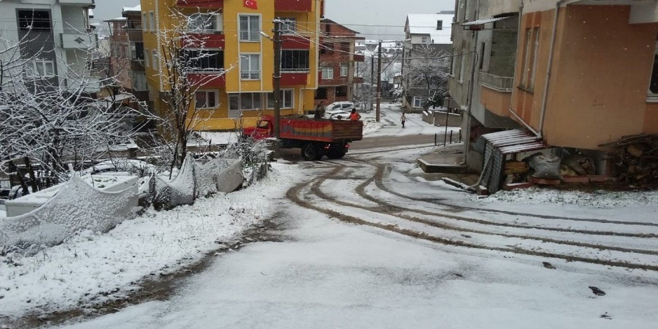 Fatsa’da Karla Mücadele