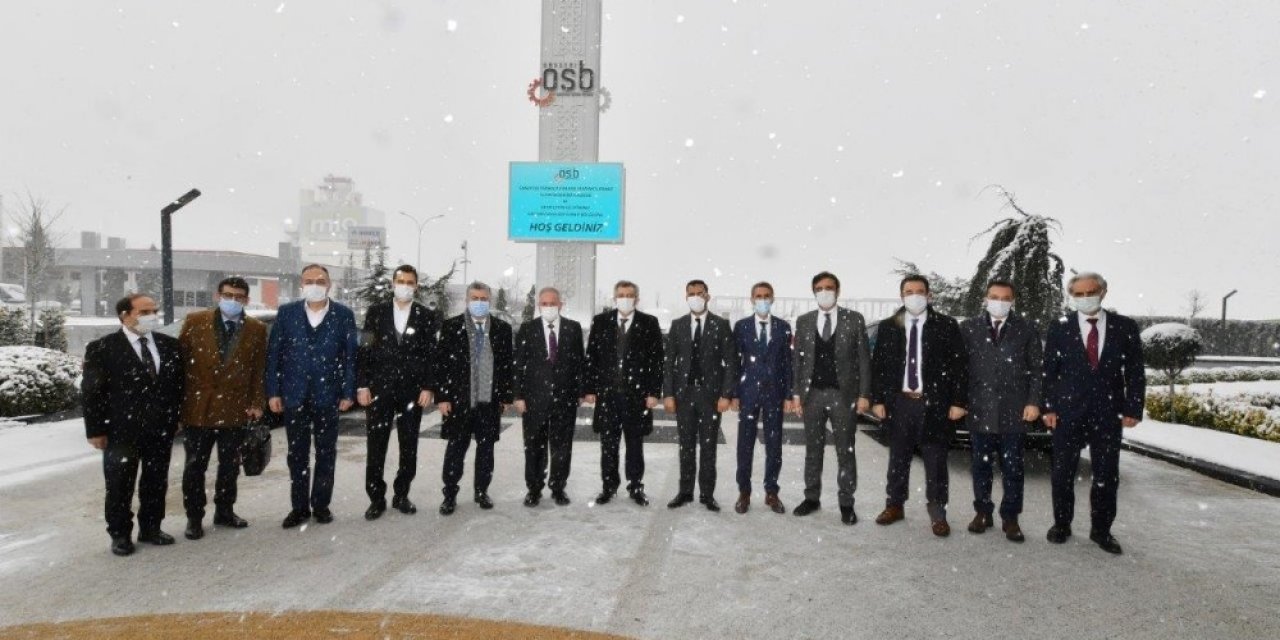 Sanayi Ve Teknoloji Bakan Yardımcıları Kayseri Osb’ni Ziyaret Etti