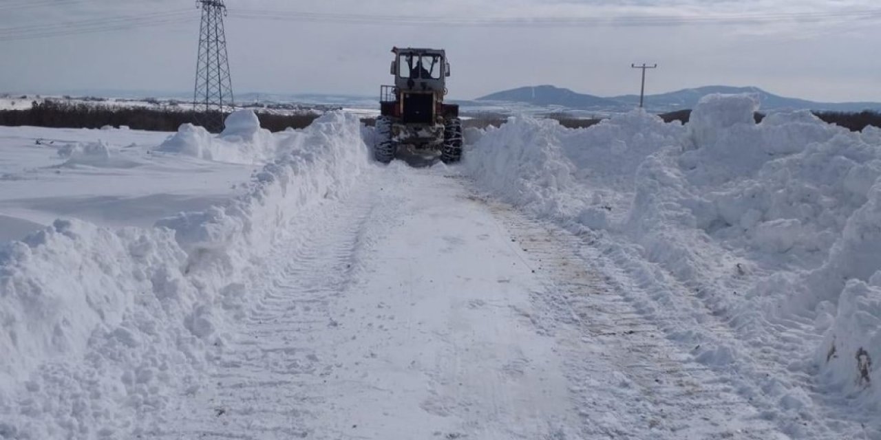 156 Köy Yolu Ulaşıma Kapanmıştı, Hepsi Ulaşıma Açıldı