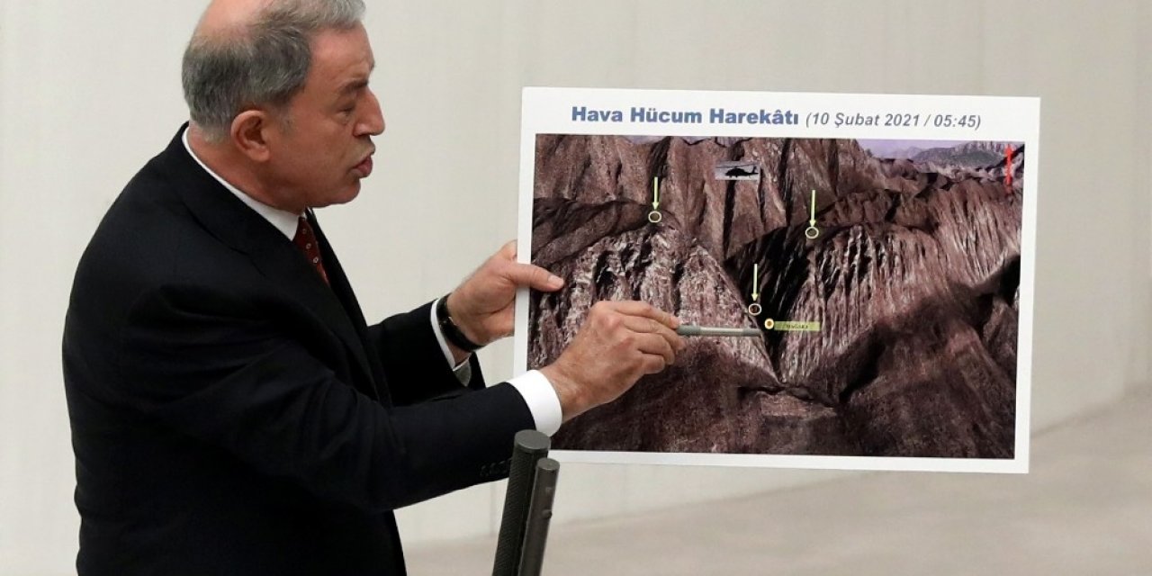 Bakan Akar’dan Tbmm Genel Kurulu’nda "gara Operasyonu" Bilgilendirmesi