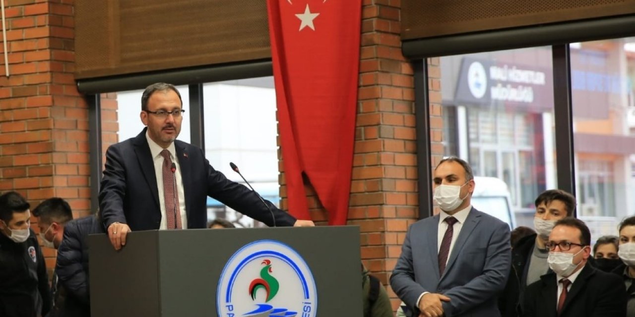 Bakan Kasapoğlu’ndan Gençlere; “sizler Yarınların Yöneticileri, İş İnsanlarısınız”