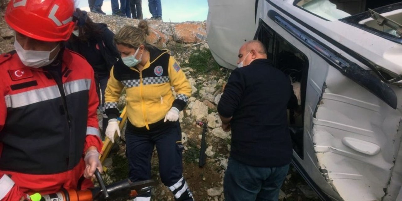 Yatağan’da Sıkışmalı Trafik Kazası