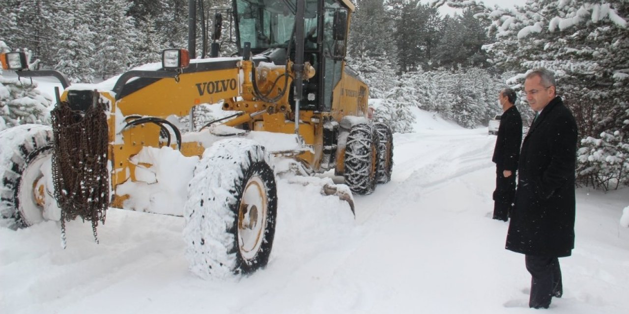 Kapanan Köy Yolları Tekrar Ulaşıma Açılıyor
