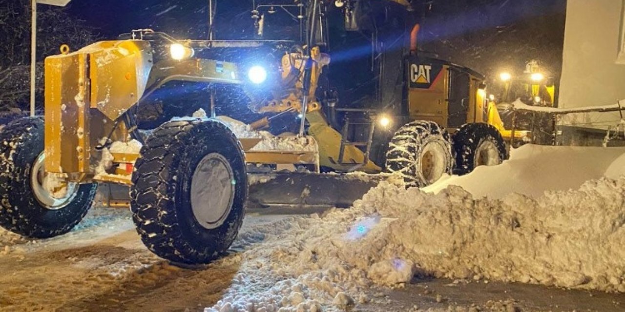 Nilüfer’de Kesintisiz Kar Mesaisi