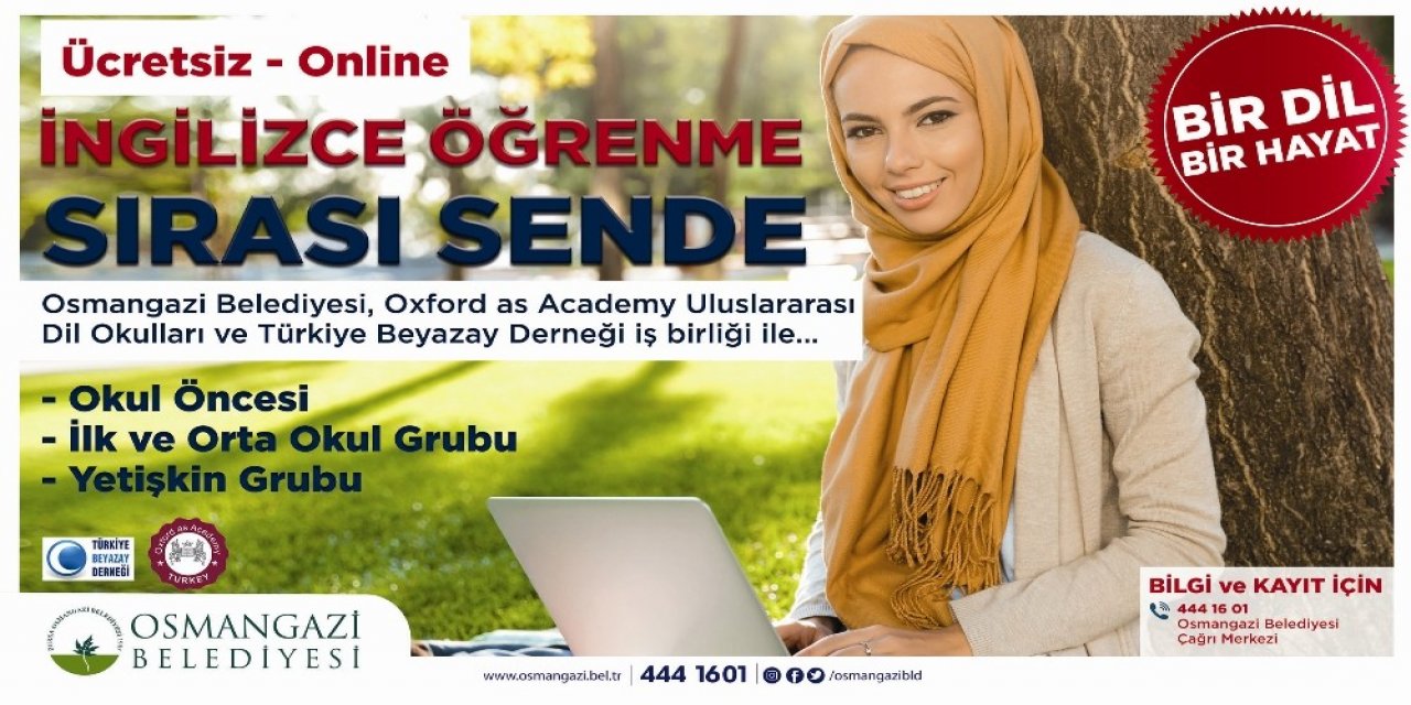 Osmangazi’den Online İ̇ngilizce Kursu
