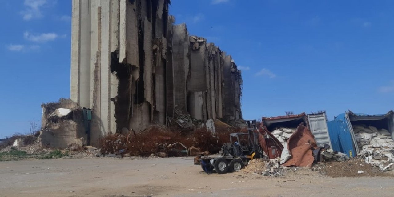 Facianın Yaşandığı Beyrut Limanında, Onarım Çalışmaları Yavaş İlerliyor