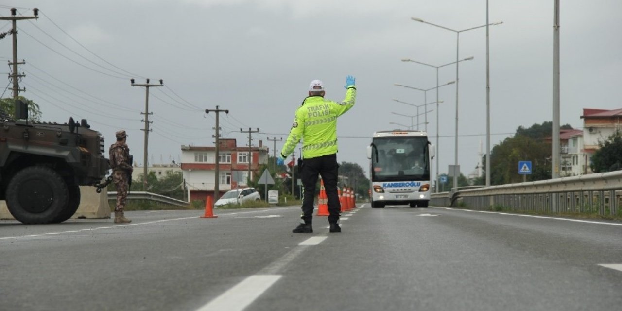 Ordu’da Bir Haftada 10 Bin Araç Denetlendi