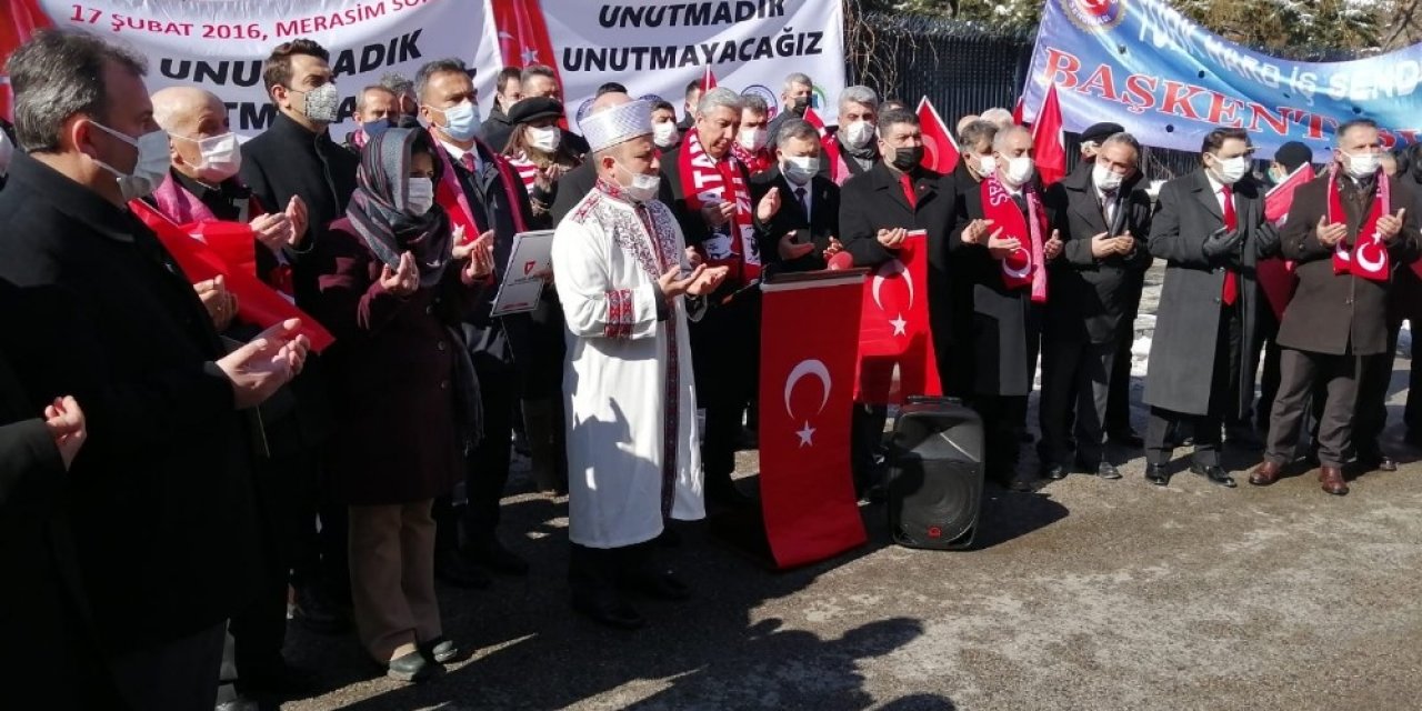 Merasim Sokak Şehitleri Anıldı