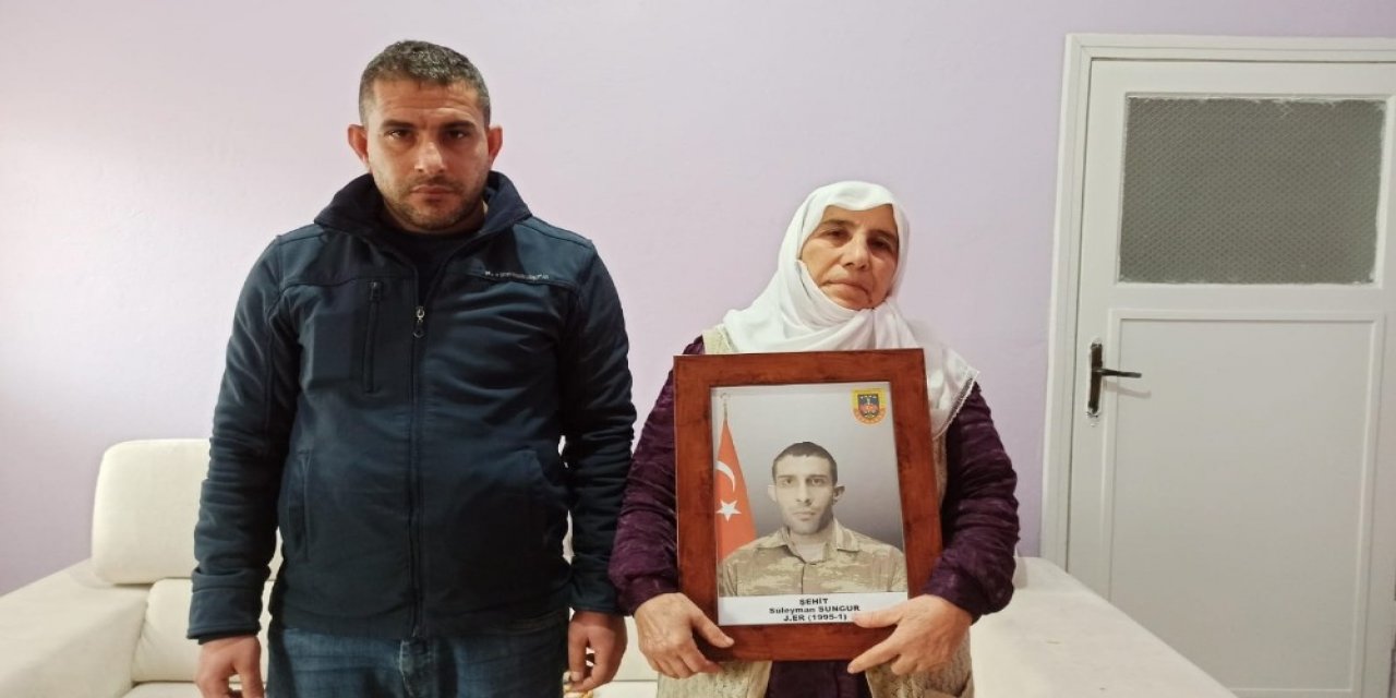 Siirtli Şehit Ağabeyi Sungur, Terör Örgütü Pkk’ya Lanet Okudu