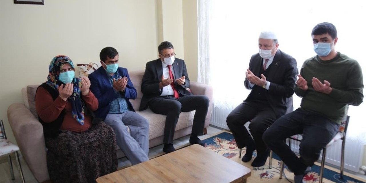 Vali Ali Çelik’ten Şehit Ailesine Ziyaret