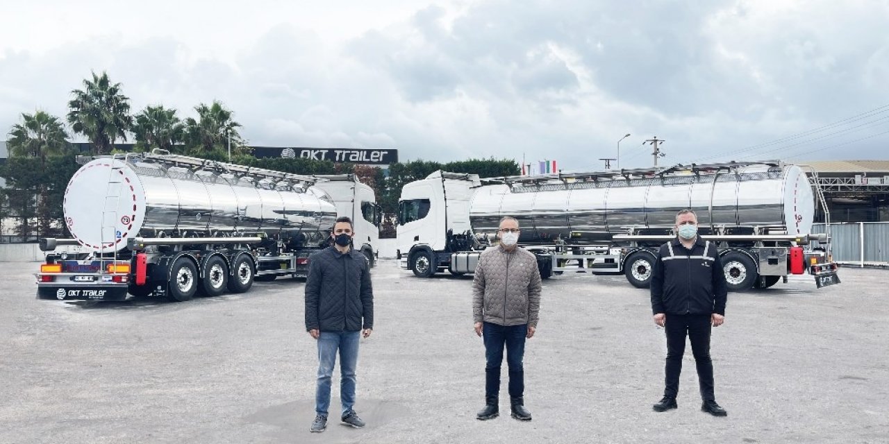 Önallar Gıda, Okt Trailer 2. Nesil Süt Tankerini Teslim Aldı