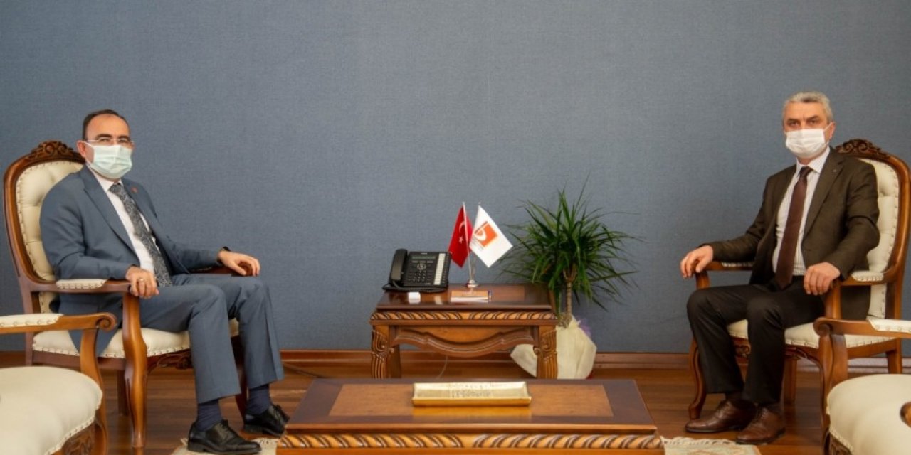 Rektör Beydemir, Başsavcı Ceylan’ı Ağırladı