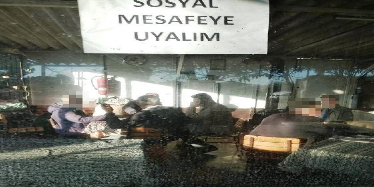 Köyceğiz’de Kıraathaneye Kumar Baskını